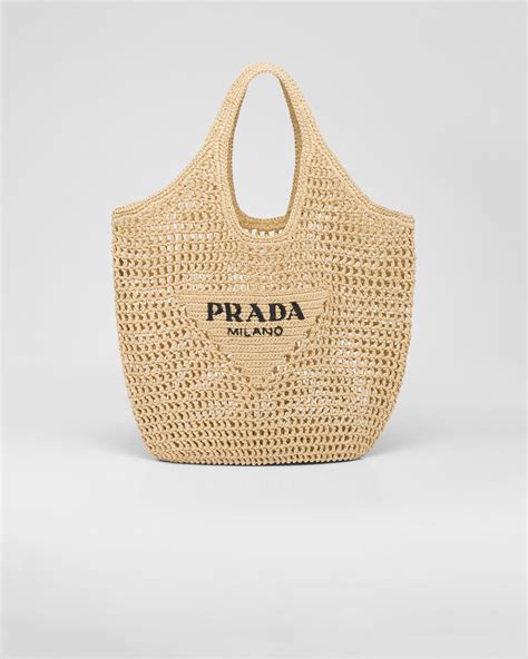 prada woven bag with circles|prada beach bag price.